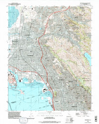 Download a high-resolution, GPS-compatible USGS topo map for Richmond, CA (1997 edition)