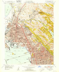 Download a high-resolution, GPS-compatible USGS topo map for Richmond, CA (1949 edition)