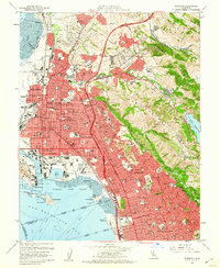 Download a high-resolution, GPS-compatible USGS topo map for Richmond, CA (1960 edition)
