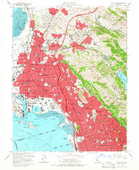 Download a high-resolution, GPS-compatible USGS topo map for Richmond, CA (1966 edition)