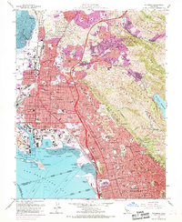 Download a high-resolution, GPS-compatible USGS topo map for Richmond, CA (1969 edition)
