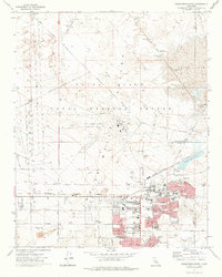 Download a high-resolution, GPS-compatible USGS topo map for Ridgecrest North, CA (1976 edition)