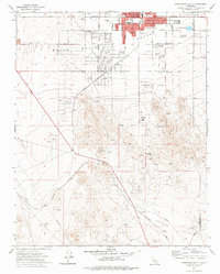 Download a high-resolution, GPS-compatible USGS topo map for Ridgecrest South, CA (1975 edition)