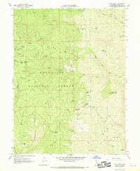 Download a high-resolution, GPS-compatible USGS topo map for Riley Ridge, CA (1970 edition)