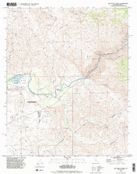 Download a high-resolution, GPS-compatible USGS topo map for Rio Bravo Ranch, CA (1995 edition)