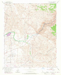 Download a high-resolution, GPS-compatible USGS topo map for Rio Bravo Ranch, CA (1970 edition)