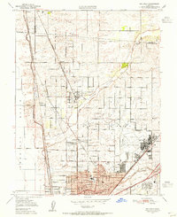 Download a high-resolution, GPS-compatible USGS topo map for Rio Linda, CA (1955 edition)