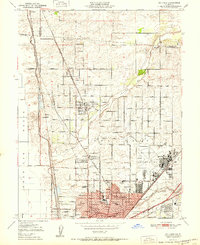 Download a high-resolution, GPS-compatible USGS topo map for Rio Linda, CA (1951 edition)