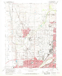 Download a high-resolution, GPS-compatible USGS topo map for Rio Linda, CA (1968 edition)
