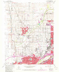 Download a high-resolution, GPS-compatible USGS topo map for Rio Linda, CA (1983 edition)
