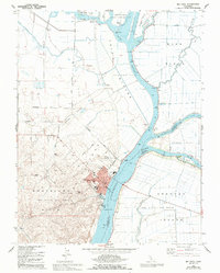 Download a high-resolution, GPS-compatible USGS topo map for Rio Vista, CA (1993 edition)