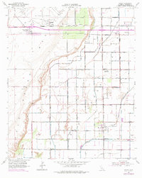 Download a high-resolution, GPS-compatible USGS topo map for Ripley, CA (1977 edition)