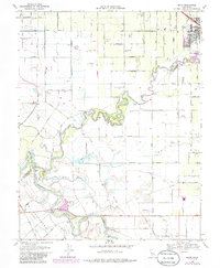 Download a high-resolution, GPS-compatible USGS topo map for Ripon, CA (1986 edition)