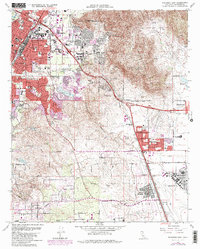 Download a high-resolution, GPS-compatible USGS topo map for Riverside East, CA (1984 edition)