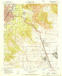 Download a high-resolution, GPS-compatible USGS topo map for Riverside East, CA (1955 edition)