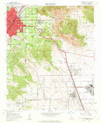 Download a high-resolution, GPS-compatible USGS topo map for Riverside East, CA (1962 edition)