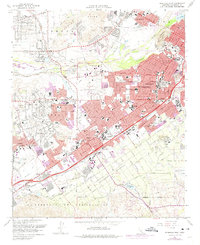 Download a high-resolution, GPS-compatible USGS topo map for Riverside West, CA (1975 edition)