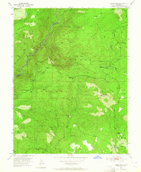 Download a high-resolution, GPS-compatible USGS topo map for Robbs Peak, CA (1964 edition)