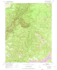 Download a high-resolution, GPS-compatible USGS topo map for Robbs Peak, CA (1975 edition)