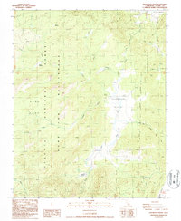 Download a high-resolution, GPS-compatible USGS topo map for Rockhouse Basin, CA (1987 edition)