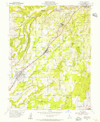 Download a high-resolution, GPS-compatible USGS topo map for Rocklin, CA (1955 edition)