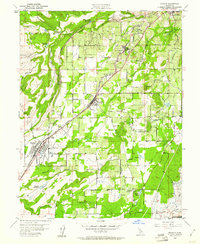 Download a high-resolution, GPS-compatible USGS topo map for Rocklin, CA (1961 edition)