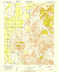 Download a high-resolution, GPS-compatible USGS topo map for Rocky Hill, CA (1952 edition)