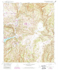 Download a high-resolution, GPS-compatible USGS topo map for Rodriguez Mtn, CA (1988 edition)
