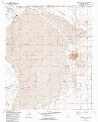 Download a high-resolution, GPS-compatible USGS topo map for Rogers Lake North, CA (1992 edition)