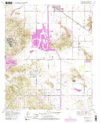 Download a high-resolution, GPS-compatible USGS topo map for Romoland, CA (1985 edition)