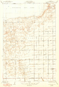 Download a high-resolution, GPS-compatible USGS topo map for Roosevelt School, CA (1949 edition)