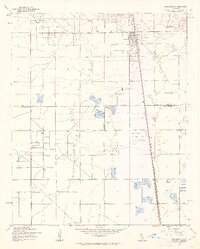 preview thumbnail of historical topo map of Rosamond, CA in 1947