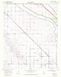 Download a high-resolution, GPS-compatible USGS topo map for Rosedale, CA (1976 edition)