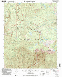 Download a high-resolution, GPS-compatible USGS topo map for Rough Spur, CA (2007 edition)
