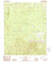 Download a high-resolution, GPS-compatible USGS topo map for Rough Spur, CA (1987 edition)