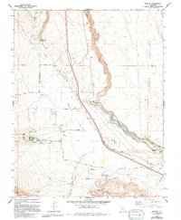 Download a high-resolution, GPS-compatible USGS topo map for Rovana, CA (1994 edition)