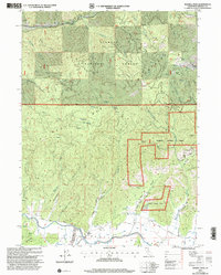 Download a high-resolution, GPS-compatible USGS topo map for Russell Peak, CA (2004 edition)