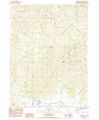 preview thumbnail of historical topo map of Siskiyou County, CA in 1984