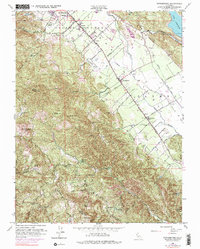 Download a high-resolution, GPS-compatible USGS topo map for Rutherford, CA (1976 edition)