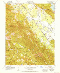 Download a high-resolution, GPS-compatible USGS topo map for Rutherford, CA (1952 edition)
