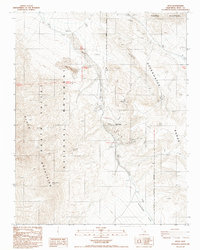 Download a high-resolution, GPS-compatible USGS topo map for Ryan, CA (1988 edition)