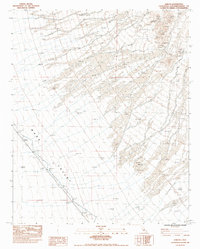 Download a high-resolution, GPS-compatible USGS topo map for Sablon, CA (1983 edition)