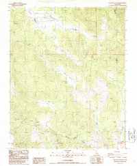 Download a high-resolution, GPS-compatible USGS topo map for Sacatar Canyon, CA (1987 edition)