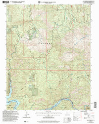 Download a high-resolution, GPS-compatible USGS topo map for Sacate Ridge, CA (2007 edition)