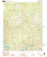 Download a high-resolution, GPS-compatible USGS topo map for Sacate Ridge, CA (1987 edition)