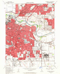 Download a high-resolution, GPS-compatible USGS topo map for Sacramento East, CA (1964 edition)