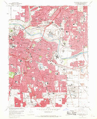 Download a high-resolution, GPS-compatible USGS topo map for Sacramento East, CA (1969 edition)