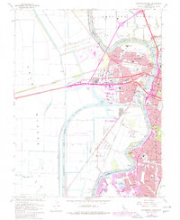 Download a high-resolution, GPS-compatible USGS topo map for Sacramento West, CA (1977 edition)