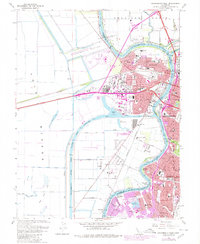 Download a high-resolution, GPS-compatible USGS topo map for Sacramento West, CA (1980 edition)