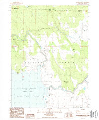 Download a high-resolution, GPS-compatible USGS topo map for Sagebrush Butte, CA (1988 edition)